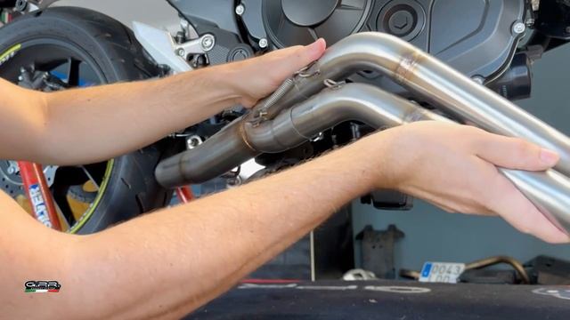 HONDA HORNET 750 2023/2024 GPR Exhaust Full System Fitting instructions E5 смотреть онлайн