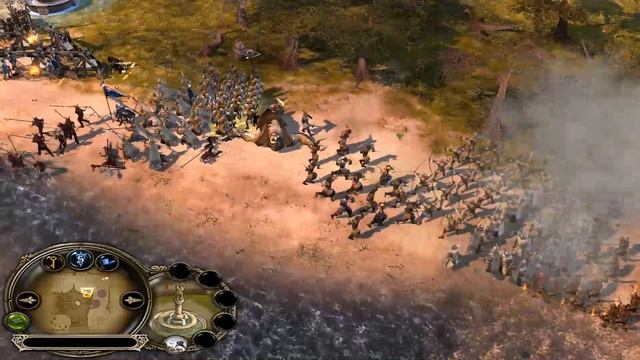 Властелин Колец: Битва за Средиземье 2, как победить сильного компа 1 на 1 (от зрителя), №2 смотреть онлайн