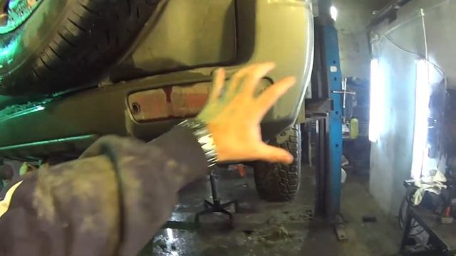 Авторемонт Митсубиси Паджеро-3 Дизель Частичная замена масла АКПП Краткий обзор