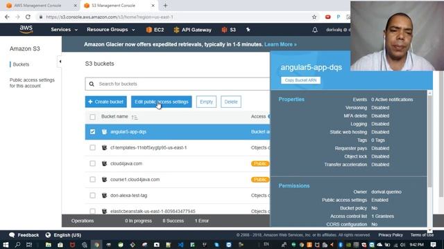 How to host an angular 6 application on AWS S3 смотреть онлайн