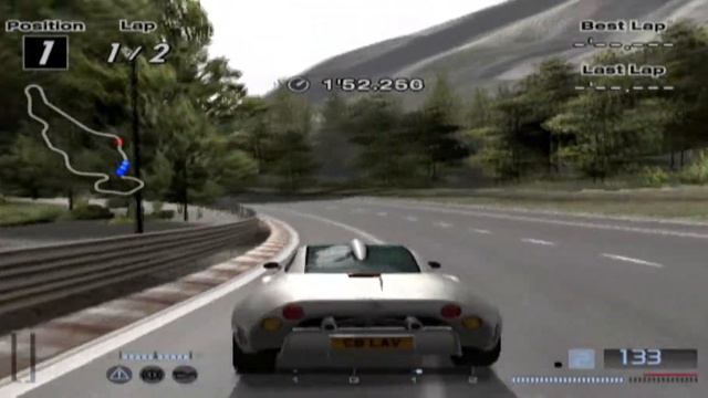 Гран Туризмо 4(Онлайн Тест Версия) Спайкър C8 Лавиолет Геймплей смотреть онлайн