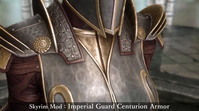 【Skyrim Mod】 Imperial Guard Centurion Armor ｜PC ＆ Xbox ｜ スカイリム Armor Mod смотреть онлайн