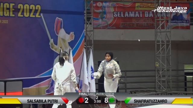 Fencing Indonesia West Java Challenge 2022 Senior Final Sabre PI смотреть онлайн
