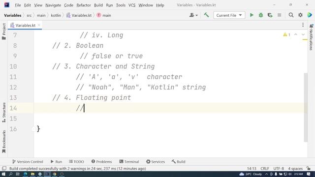 Data Types and Variables in Kotlin смотреть онлайн
