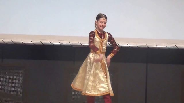 Арсения Сибилёва классический индийский танец "Тарана" смотреть онлайн