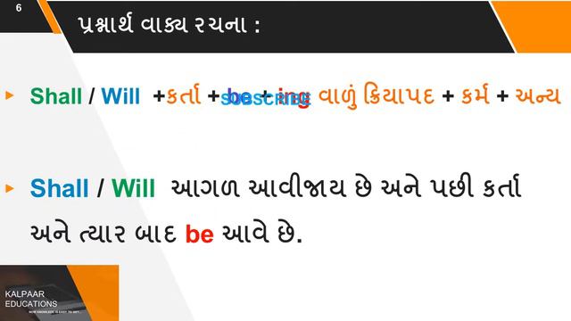 Future Continuous Tense | 15 | ચાલુ ભવિષ્ય કાળ | English grammar for talati | junior clerk смотреть онлайн