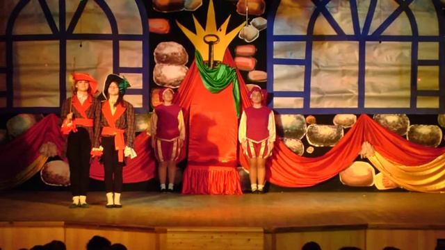 Вожатский спектакль "Королевство кривых зеркал" смотреть онлайн