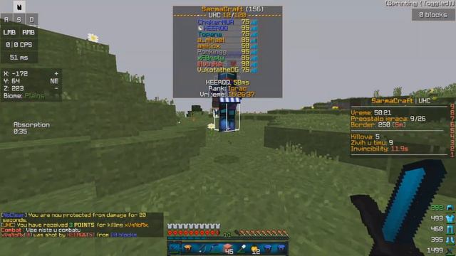 Sharpness V + Stronghold = WIN? - UHC Highlights #11 смотреть онлайн