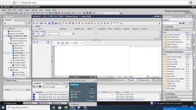 SCL programing in TIa portal #triger(rising & falling edge) смотреть онлайн