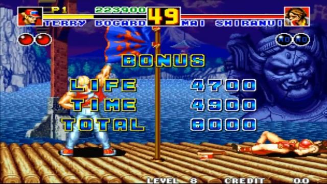 Fatal Fury 2 (full gameplay 1 coin) (Terry) смотреть онлайн