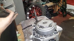 Полная СБОРКА ДВИГАТЕЛЯ Kayo 140/(1p56fmj/w063) ЭЛ.СТАРТЕР