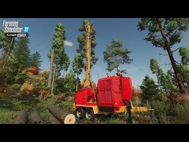 Farming Simulator 22 - ЛЕСОЗАГОТОВКА #9 Лесники. Строим американские горки и яхту смотреть онлайн