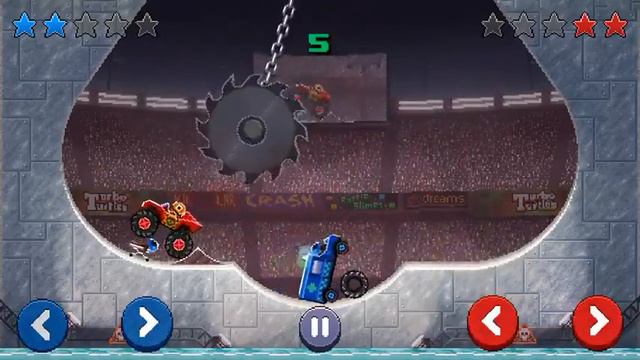 Drive Ahead! Replay: Неотложка vs. Грузовик-Монстр. смотреть онлайн
