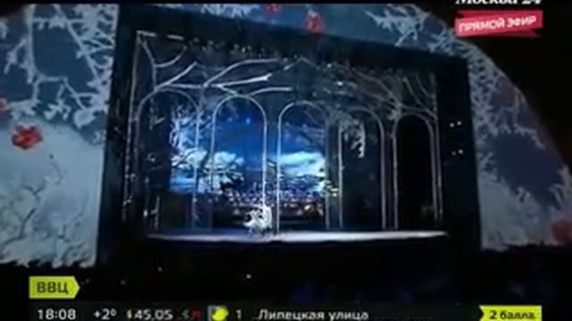 Рождественские Вальсы на ВВЦ - Чайковский Вальс из балета "Лебединое Озеро" смотреть онлайн