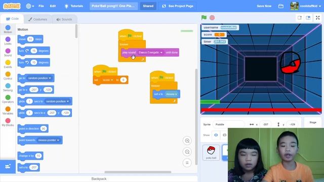 Secrets of Coding in SCRATCH: Create a Pong Game - Poke'Ball Pong!! смотреть онлайн