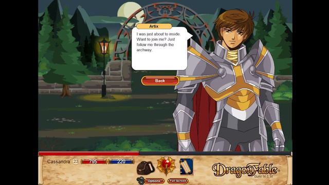 Dragon Fable Meeting Artix смотреть онлайн