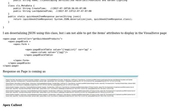Salesforce: Displaying Json Data on Visualforce смотреть онлайн