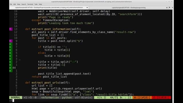 Craigslist Scraper with Python and Selenium: Part 3 смотреть онлайн