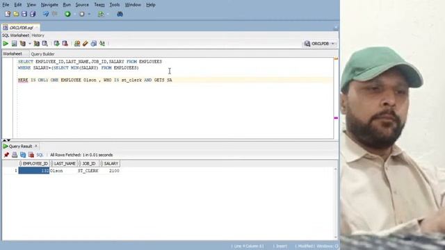 Subqueries | Oracle SQL смотреть онлайн