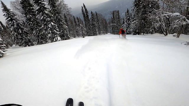 Лужба фрирайд. Декабрь 2021