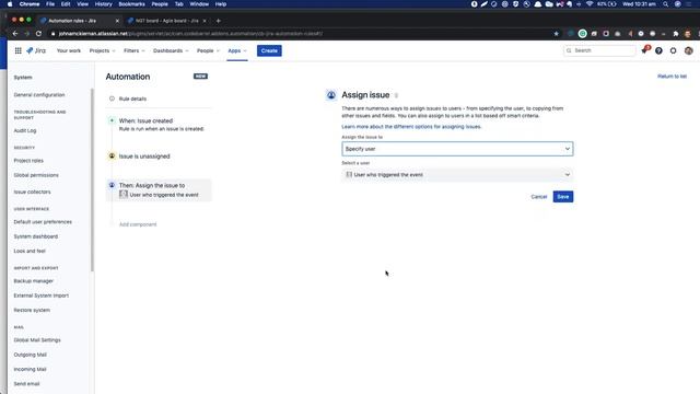 How to auto assign issues using Jira automation смотреть онлайн