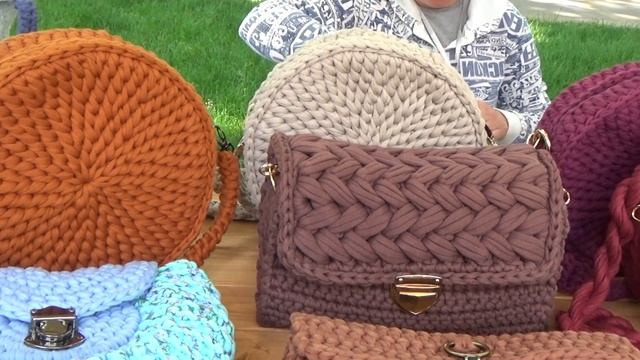 Арт Авеню . Эксклюзивные вязаные сумки. смотреть онлайн