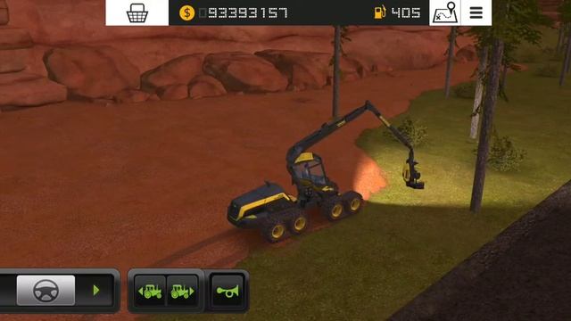 Игра Farming Simulator 18. Взломщик продаёт деревья смотреть онлайн