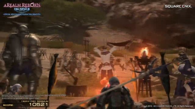 Final Fantasy XIV BenchMark Riuc 