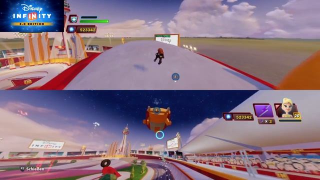 Violetta (Violet) / Black Widow / Tinker Bell - Toy Box Speedway - Disney Infinity 3.0 [GER] смотреть онлайн