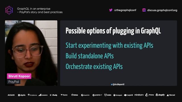 GraphQL in an enterprise - PayPal's story and best practices | Shruti Kapoor смотреть онлайн