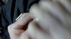 как пришить петлю на шубе (способ №1)