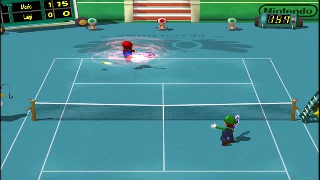 Dolphin 4.0-9314 - MARIO POWER TENNIS -1080P 60 FPS смотреть онлайн