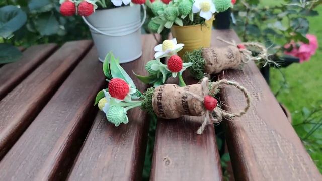 ЯГОДЫ С ЛЮБОВЬЮ ❤️ своими руками ?? полимерная глина, декор ❤️