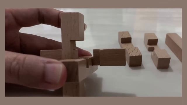 6 piece brain benders solution | wooden cross puzzle смотреть онлайн