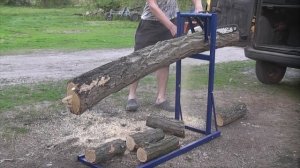 Сделай себе простое приспособление для заготовкы дров !!!