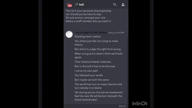 Day one of waiting to get unbanned from Perl Discord смотреть онлайн