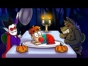 Страшные истории _ Вампир vs оборотень