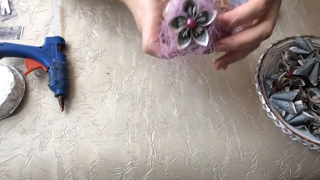 Денежный топиарий, символ прибавления богатства своими руками. смотреть онлайн