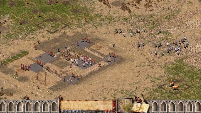 WOLF FREDERICK WAZIR CALIPH VS SALADIN LIONHEART ABBOT EMIR | Stronghold Crusader Ai Battle смотреть онлайн