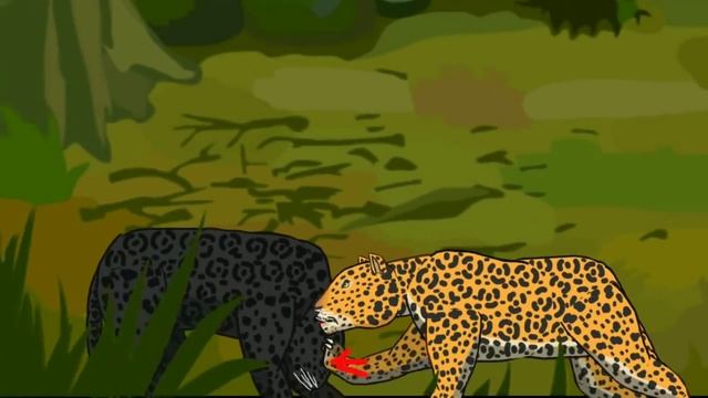 JAGUAR VS BLACK JAGUAR ANIMATION смотреть онлайн
