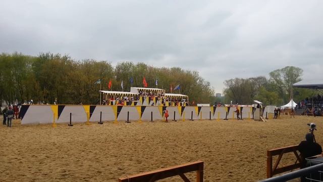 Турнир Св. Георгия. На15:30 рыцаря выбьют из седла смотреть онлайн