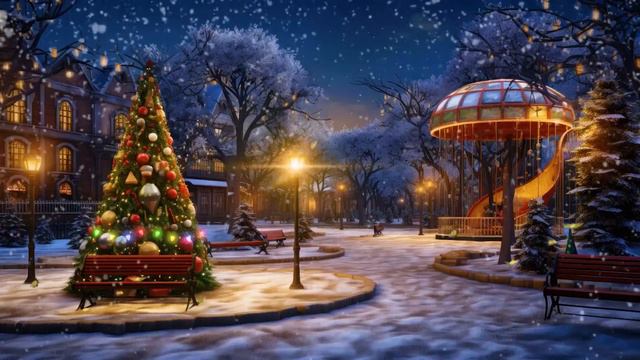 Peaceful Instrumental Christmas Music - Relaxing Christmas music "A Star in the Night" смотреть онлайн