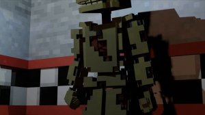 SPRINGTRAP IS TRAPPED IN MINECRAFT | FNaF Animation