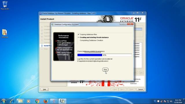 Oracle 10g & 11g installation смотреть онлайн
