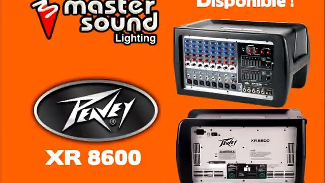 PEAVEY XR 8600 - Master Sound Lighting смотреть онлайн