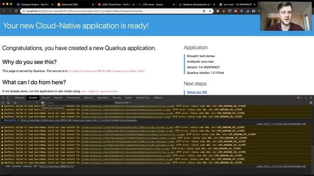 Quarkus Backend development with Java and GraalVM - How to handle CORS смотреть онлайн