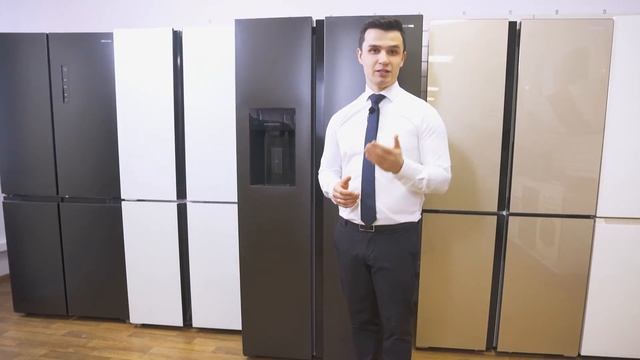 Холодильник HIBERG модель RFS 650DX NFB смотреть онлайн