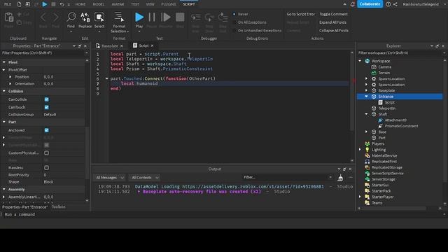 How to make an elevator in Roblox studio смотреть онлайн