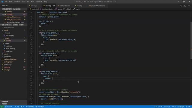 201 - Web - Node y MongoDB - Parte 2 смотреть онлайн