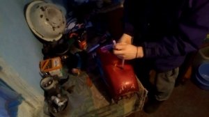 Удаление вмятин на мото баке